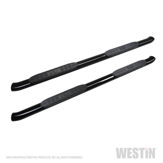 Westin 2019-2026 Chevy Silverado/Sierra 1500 Crew Cab Non LD PRO TRAXX 4 Oval Nerf Step Bars - Black 21-24135