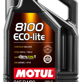 Motul 5L Synthetic Engine Oil 8100 5W30 ECO-LITE 108214