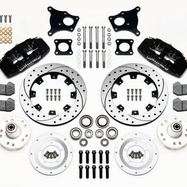 Wilwood Dynapro 6 Front Hub Kit 12.19in Drilled AMC 71-76 OE Disc w/o Bendix Brakes 140-13554-D