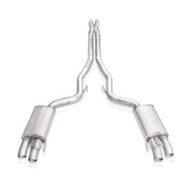 Stainless Works 2015+ Ford Shelby GT350 Legend Factory Connect X-Pipe Catback Exhaust w/Valves GT350CBXFCL