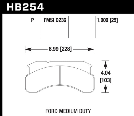 Hawk Super Duty Street Brake Pads HB254P1.00