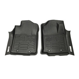 Westin 12-15 Toyota Tacoma Reg/Access/Dbl Cab (double hook) Wade Sure-Fit Floor Liners Front - Blk 72-110053
