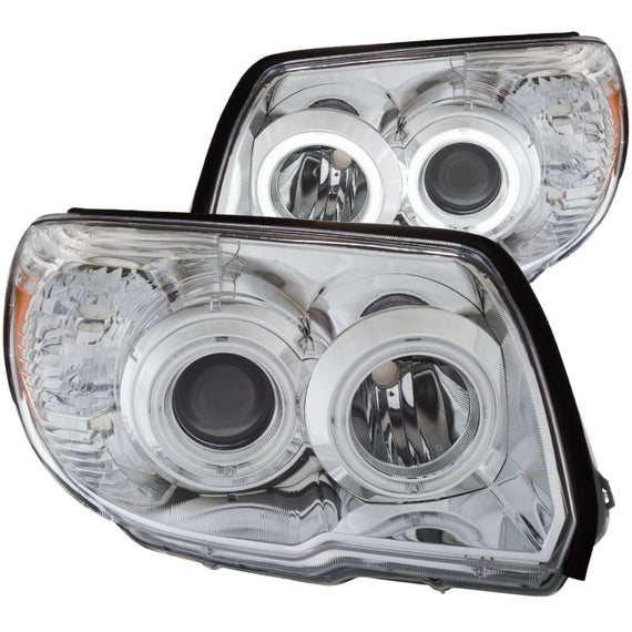 Anzo 111321 Chrome Projector Headlight with Halo for 06-10 Toyota 4Runner 111321