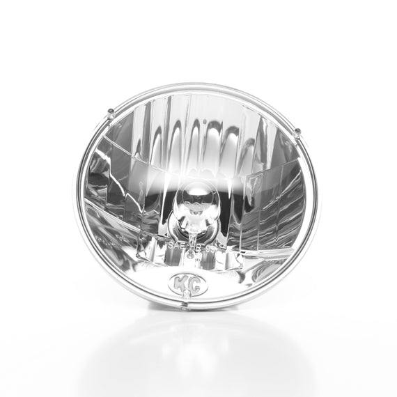 KC HiLiTES Universal/97-06 Jeep TJ 7in. Halogen H4 DOT Approved Headlight 55/60w Lexan (Single) 4230