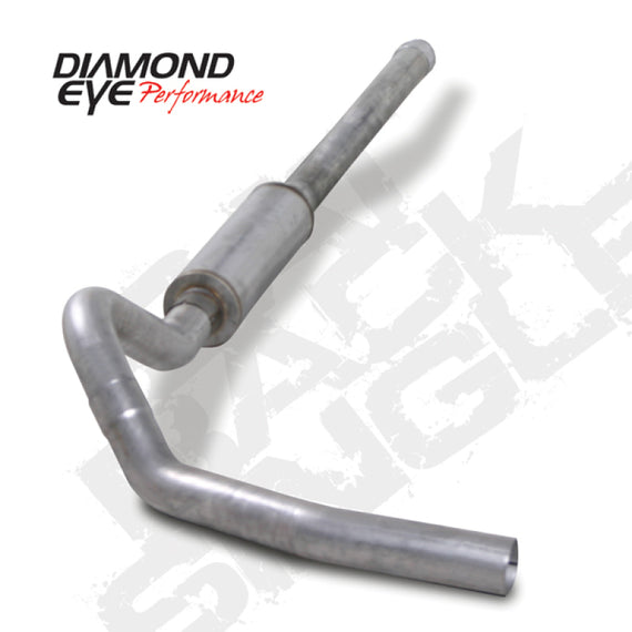 Diamond Eye KIT 4in Catback Single AL CHEVY/GMC 6.6L 2500/3500 2006-2007.5 K4122A