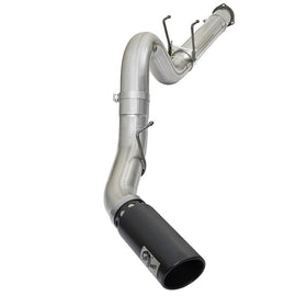 AFE 5" DPF BACK EXHAUST FOR 2017-2020 FORD POWERSTROKE DIESEL 6.7L w BLACK TIP 49-03090-B