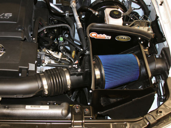 Airaid 05-13 Nissan Frontier / Pathfinder / Xterra CAD Intake System w/o Tube (Dry / Blue Media) 523-188