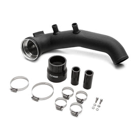 Cobb BMW N54 Intercooler Charge Pipe - Wrinkle Black 7B1212