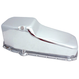 Spectre 55-79 SB Chevy Oil Pan w/4 Qt. Capacity - Chrome 5480