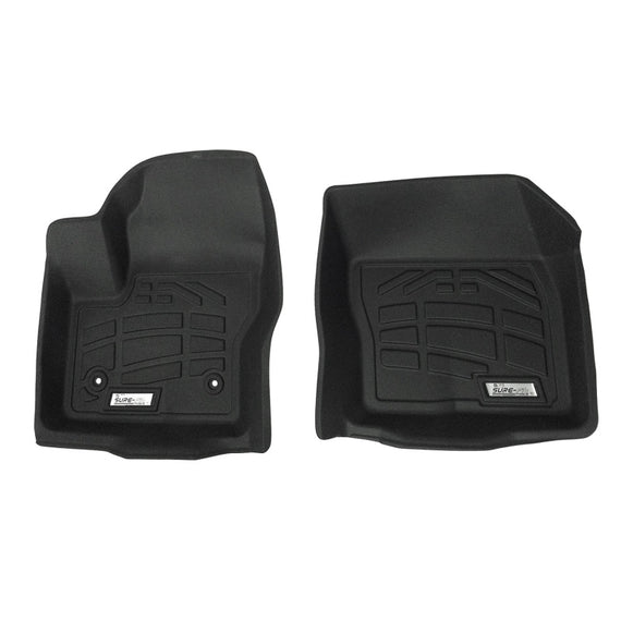Westin 2013-2018 Ford Escape Wade Sure-Fit Floor Liners Front - Black 72-110060