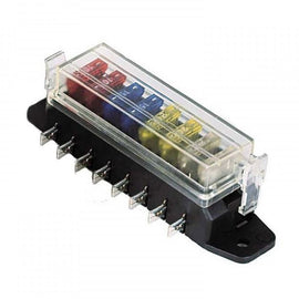 Hella 8-Way Lateral Single Fuse Box H84960111