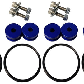 Torque Solution Billet Bumper Quick Release Kit Combo (Blue): Universal TS-UNI-026BLc