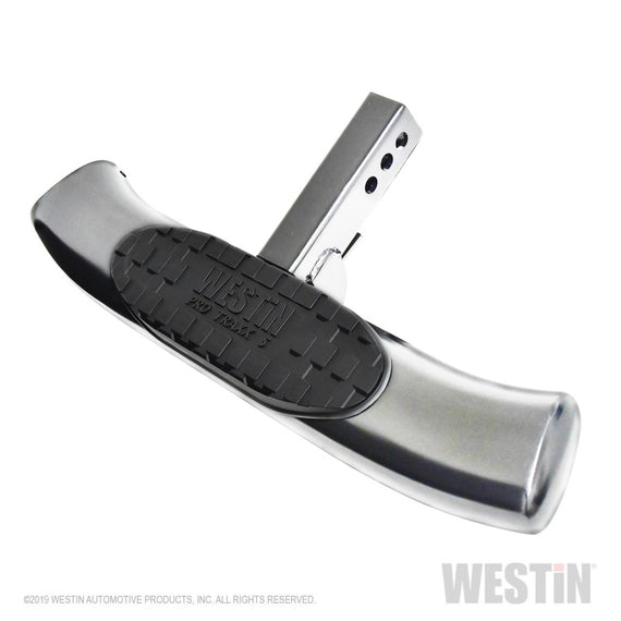 Westin PRO TRAXX 5 Hitch Step 27in Step 2in Receiver - Stainless Steel 21-50010