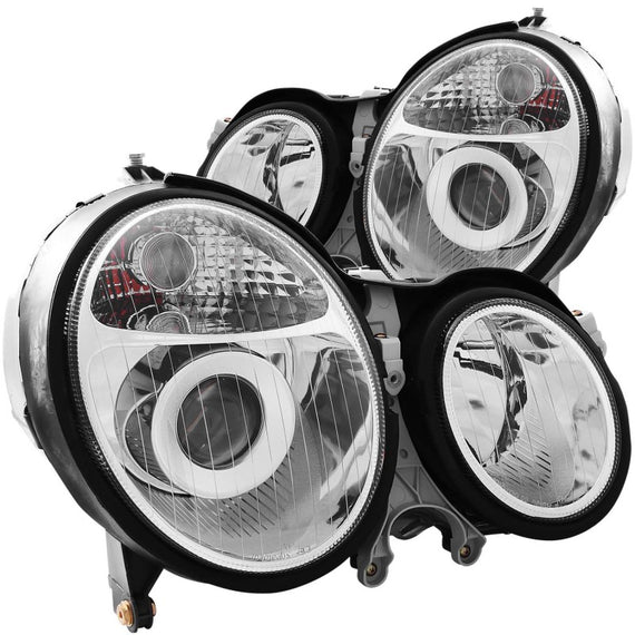 Anzo Headlight Lamp Driver & Passenger Side New for Mercedes E 121086 121086