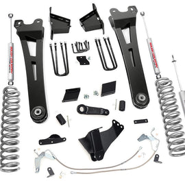 Rough Country 6-inch Radius Arm Suspension Lift Kit (Non-Overload Spring Models)