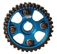 Golden Eagle Mfg - Honda Prelude Adjustable Cam Gears(2) Black Outer, Blue Center