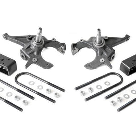 Rough Country Front 2-inch / Rear 2.5-inch Spindle Lowering Kit