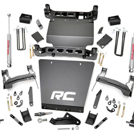 Rough Country 7-inch Suspension Lift Kit (Factory Cast Aluminum)