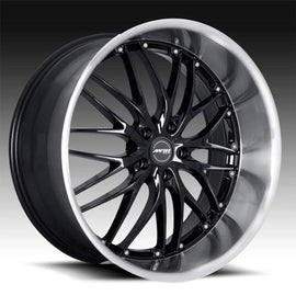 MRR GT1 20X8.5 5x114.3 +35 BLACK 1 WHEEL/RIM