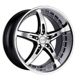 MRR GT5 20X8.5 5x114.3 +25 BLACK 1 WHEEL/RIM