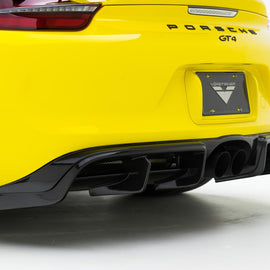 VORSTEINER V-CS AERO REAR DIFFUSERS CARBON FIBER FOR PORSCHE 981 CAYMAN GT4