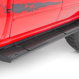 Rough Country Cab Length HD2 Running Boards (Double Cab Models)