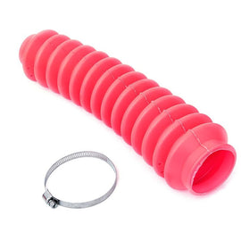 Rough Country 87180 (2) Hot Pink Shock Boots w/ Clamps For Any Standard Shock