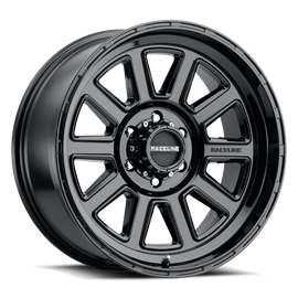 Raceline 943B MAGNUM 20x9 6X139.7 SATIN BLACK  (0mm) Wheel/Rim