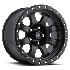 Raceline 929B-SL AVENGER 17x9 5x127 SATIN BLACK  (-12mm) Wheel/Rim