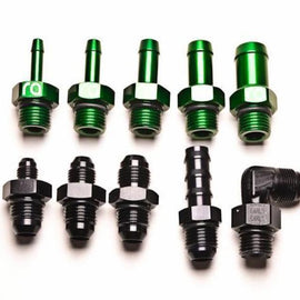 RADIUM ENGINEERING PUSH LOK HOSE END -8AN 120DEG 14-0209