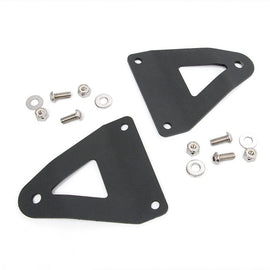 Rough Country 20-inch Single or Dual Row LED Light Bar Grille Mounting Brackets (Wrangler TJ / LJ)