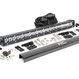 Rough Country 20-inch Chrome Series Single Row CREE LED Light Bar