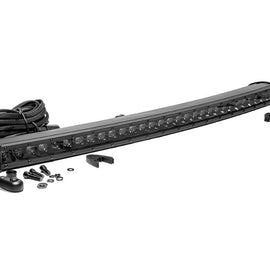 Rough Country 30-inch Black Series Single Row Curved CREE LED Light Bar