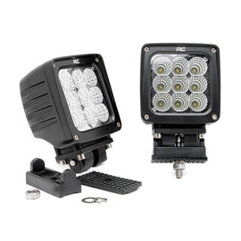 Rough Country 4-inch CREE LED Square Lights (Pair)