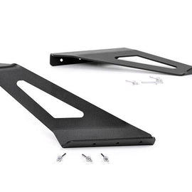 Rough Country 50-inch Curved LED Light Bar Upper Windshield Mounting Brackets (GM SUV)