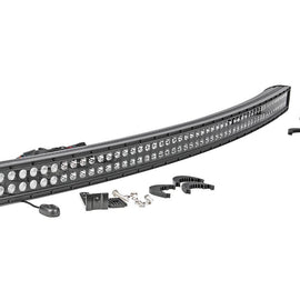 Rough Country 50-inch Black Series Dual Row Curved CREE LED Light Bar