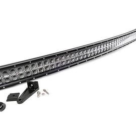 Rough Country 54-inch Chrome Series Dual Row Curved CREE LED Light Bar