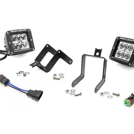 Rough Country 2-inch Chrome Series CREE LED Fog Light Kit (Ford Super Duty)