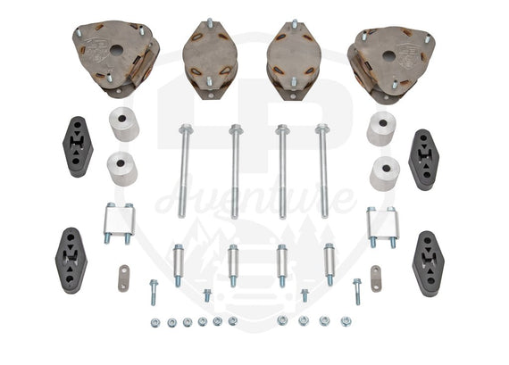 LP Aventure 2in Lift Kit - Bare for 2011-2019 Subaru Legacy FLP-LIFT-LGA-15-2-B