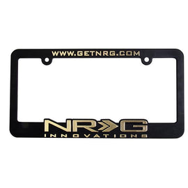 NRG License Plate Frame Gold LPF-101