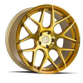 Aodhan LS002 19x9.5 5x120 +35 cb72.6 Gold Machined Face  Wheel/Rim LS0021995512035GMF
