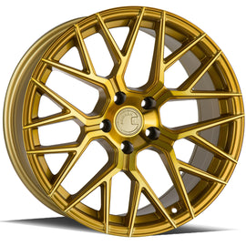 Aodhan LS009 18x9.0 5x120 +30 cb72.6 Gold Machined Face Wheel/Rim LS0091890512030GMF