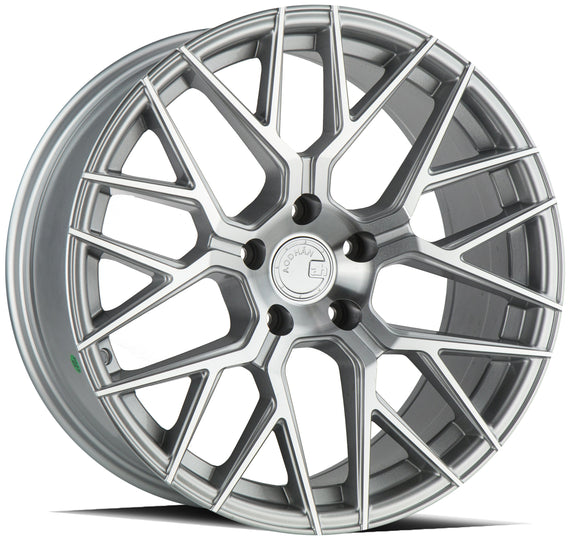 Aodhan LS009 18x9.0 5x112 +30 cb66.6 Silver Machined Face Wheel/Rim LS0091890511230MS