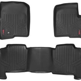 Rough Country Heavy Duty Floor Mats - Front & Rear Combo (Crew Cab Models)
