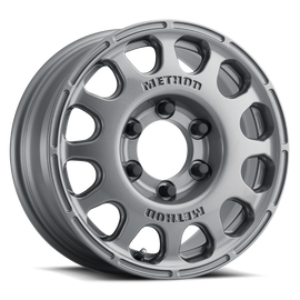 Method Race MR107, 16x7, +25mm Offset, 5x6.5, 114.2mm Centerbore, Gloss Titanium MR10767059825