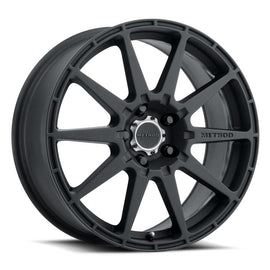 Method Race MR501 RALLY, 17x8, +42mm Offset, 5x100, 67.1mm Centerbore, Matte Bla MR50178051542