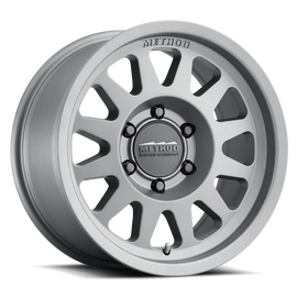 Method Race MR704 Bead Grip, 16x8, 0mm Offset, 6x5.5, 106.25mm Centerbore, Titan MR70468060800