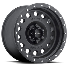 Method Race MR307 Hole, 17x8.5, 0mm Offset, 5x5, 94mm Centerbore, Matte Black Wh MR30778550500