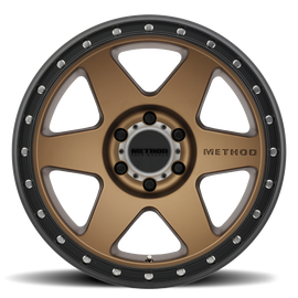 Method Race MR610 Con 6 20x10 5x5 -24 cb71.5 BRONZE/BLACK Wheel/Rim MR61021050924N