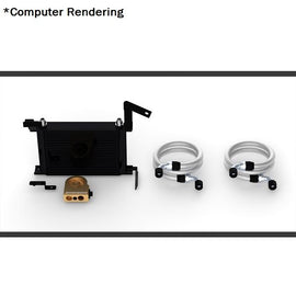 MISHIMOTO OIL COOLER KIT FOR 2016 CHEVROLET CAMARO SS BLACK THERMOSTAT MMOC-CAM8-16TBK